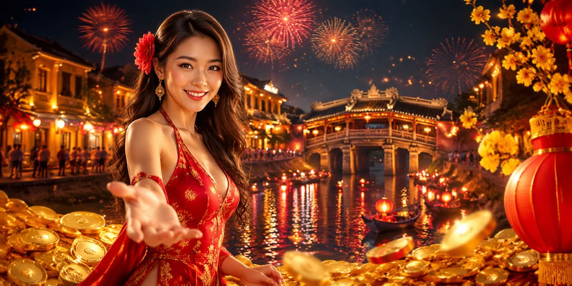 Không khí chợ đêm Hội An nhộn nhịp, thuận tiện cho trải nghiệm cá cược trực tuyến